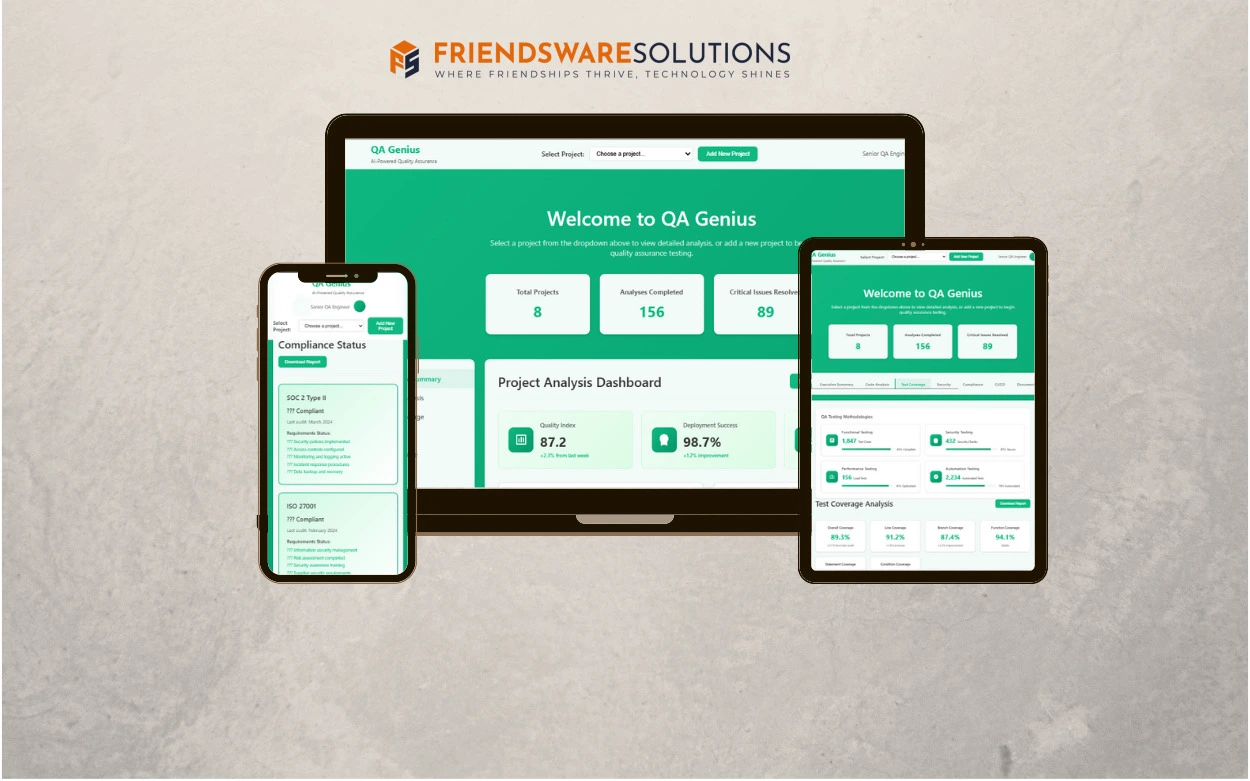 QA Genius - AI-Powered Quality Assurance Platform